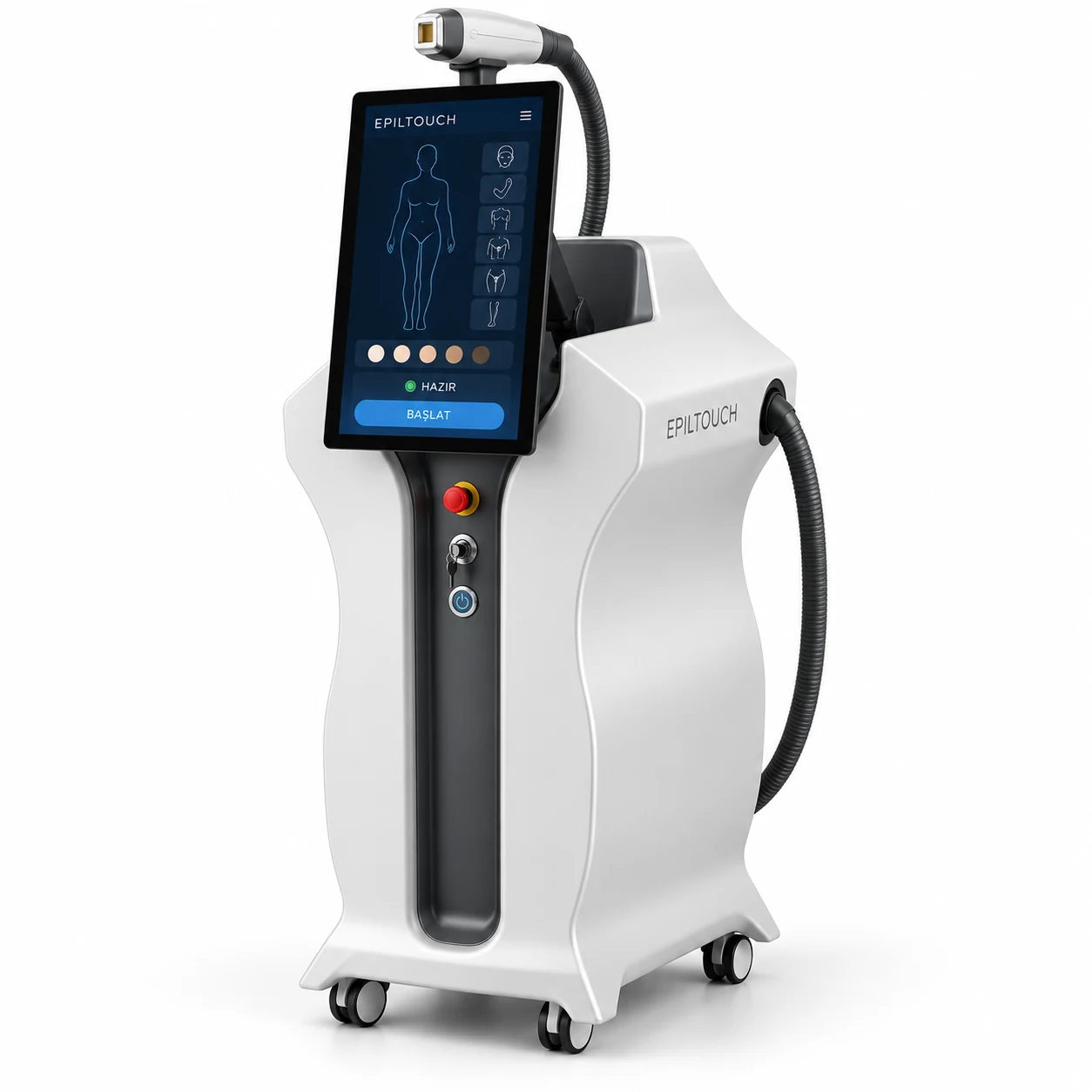 Epiltouch Diode Lazer cihazı, temsili görsel